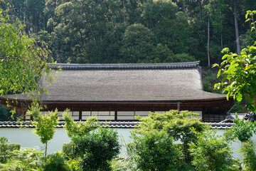 西賀茂正伝寺の境内風景