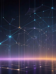 Abstract background with information technology