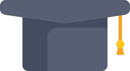 This graduation cap is a recognizable symbol of academic achievement and the culmination of years of study