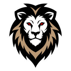 lion head vector