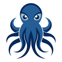 Octopus cartoon character