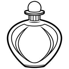 perfume bottle vector