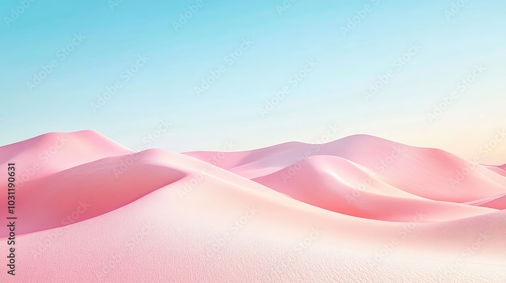 Poster a minimalist background with soft textures and gentle color gradients, creating a relaxed and visual