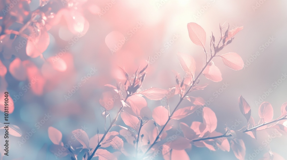 Aufkleber a visually soft and relaxing background with light pastel tones, creating a smooth and calm aestheti