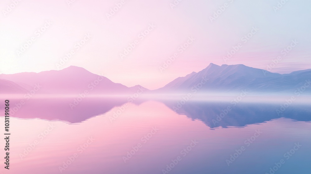 Aufkleber a visually soft and relaxing background with light pastel tones, creating a smooth and calm aestheti
