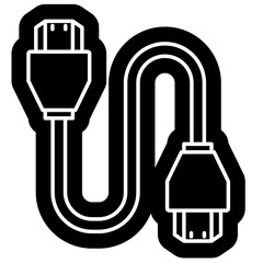 HDMI Port Icon, Monitor, connector