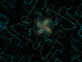 Imaginatory fractal abstract background Image