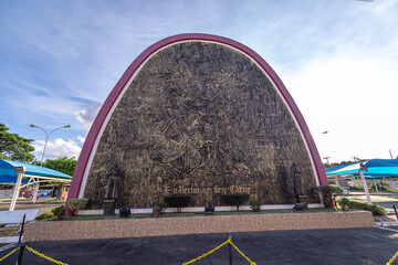 Obraz premium igreja na cidade de Brasília, Distrito Federal, Brasil