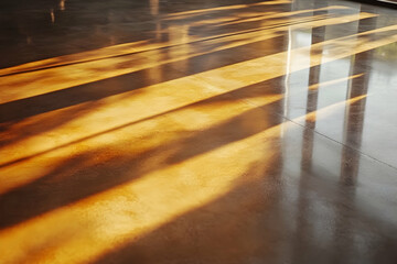 Golden Light Abstract Background