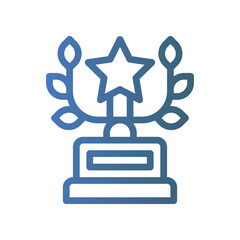 award icon gradient icon