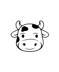 cow cartoon illustration