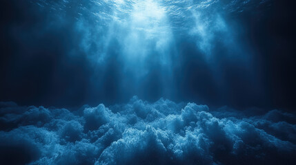 Texturas, abstractas de colores azul y azul marino, ondas, fondo del mar o humo.

