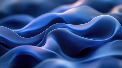 Obraz premium Texturas, abstractas de colores azul y azul marino, ondas, fondo del mar o humo.