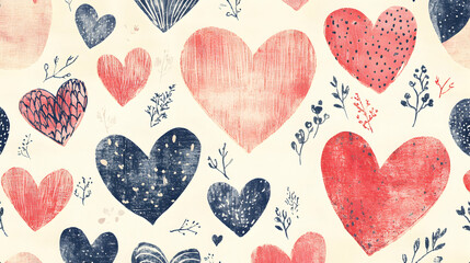 background with heart