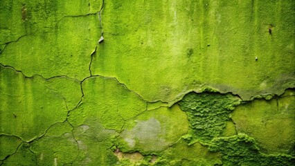Cracked mossy green wall texture background, cracked, mossy, green, wall, texture, background, decay, aged, weathered, rough
