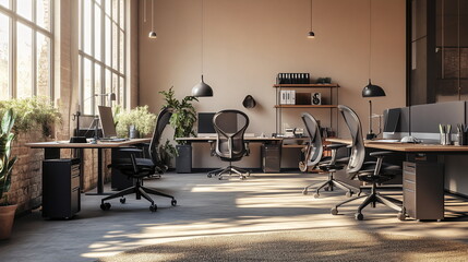 Elevating Workspaces with an Inspiring Modern Offices with a Natural Touch