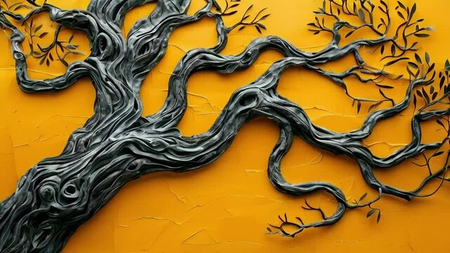 yellow wall