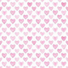 다양한 하트 패턴 이미지 일러스트 (Various heart pattern image illustration)