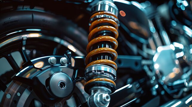 Shock Absorber&rsquo;s motorcycle for reducing vibration when drive