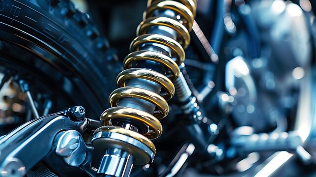 Shock Absorber&rsquo;s motorcycle for reducing vibration when drive