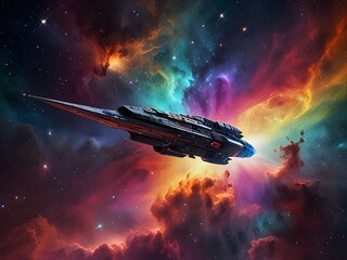 Standing on a mountain, a futuristic man overlooks a modern city, symbolizing ambition and the pursuit of progress.