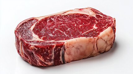 Fototapeta premium Beef isolated on white background.