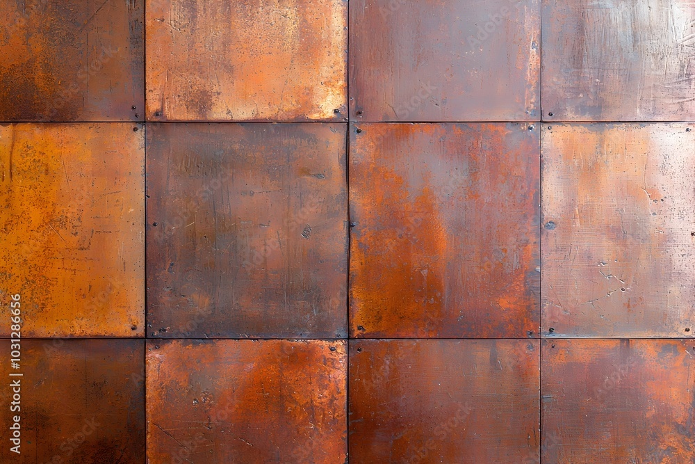 Poster textured metallic abstract background with rusty weathered and distressed surface