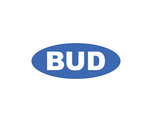 BUD logo design vector template. BUD