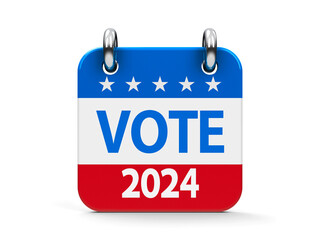 Vote election 2024 icon calendar