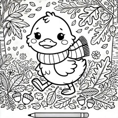 Fototapeta premium Coloring Pages