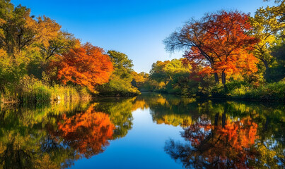 Obraz premium Spectacular Nature and Scenic Wonders: Golden Hour Sunsets, Lush Forests, Tranquil Beaches, and Vibrant Fields of Flowers in Stunning Views