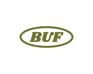 BUF logo design vector template. BUF