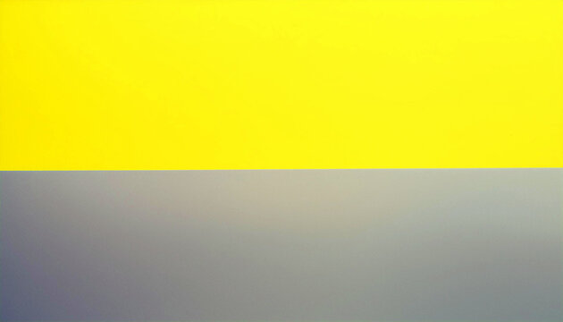 Vibrant Yellow meets subtle Gray, a captivating half-and-half color block design. Minimalist, bold, and visually striking.