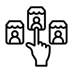 Supplier Selection Icon