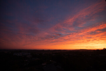 nascer do sol e pôr do sol