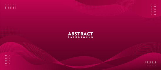 Abstract Red Fluid Background Template. Modern background design. Gradient color. Suitable for banner and poster designs