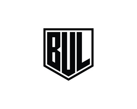 BUL logo design vector template. BUL