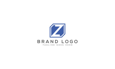 Fototapeta premium Z logo design vector template design for brand.