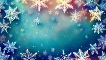 Snowflakes backgrounds nature celebration