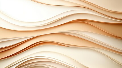 Obraz premium Abstract layered textures in soft beige tones, perfect for backgrounds.