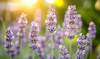 Obraz premium Dreamlike Landscapes and Mystical Gardens with Vibrant Flowers and Glowing Nature