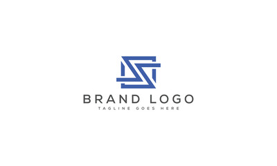 S logo design vector template design for brand.