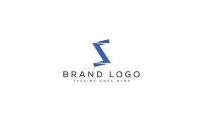 S logo design vector template design for brand.