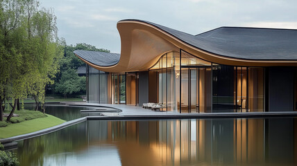 pavilion in the park