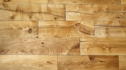 Fototapeta premium Natural Wood Floor Texture for Interior Design