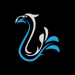 ILLUSTRATION 128 ABSTRACT VECTOR ART OF MANAIA  SIGN CUSTOM SHAPE