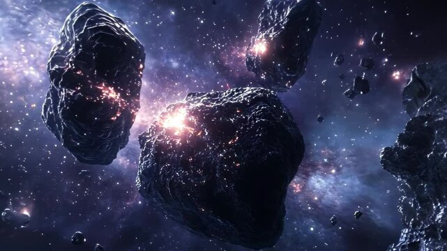 Asteroids in Space