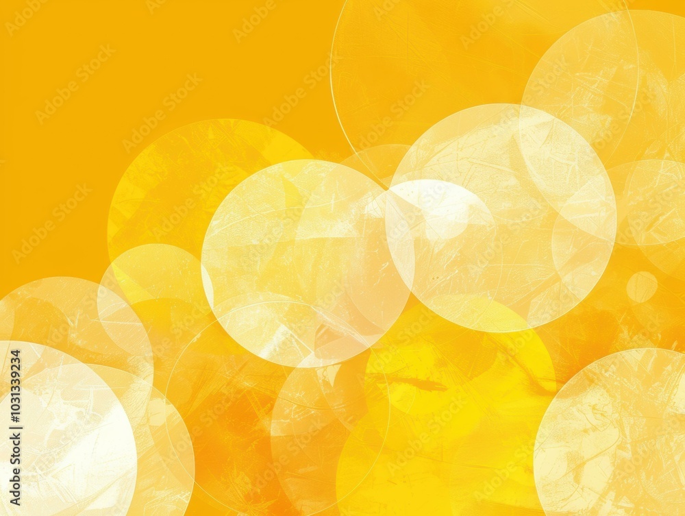 Poster abstract background with overlapping circles. ai.