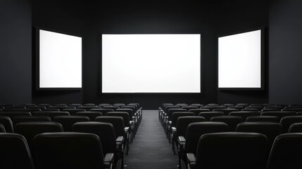 Fototapeta premium Empty Movie Theater.