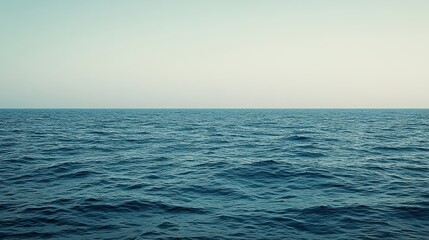 Calm Ocean Horizon.